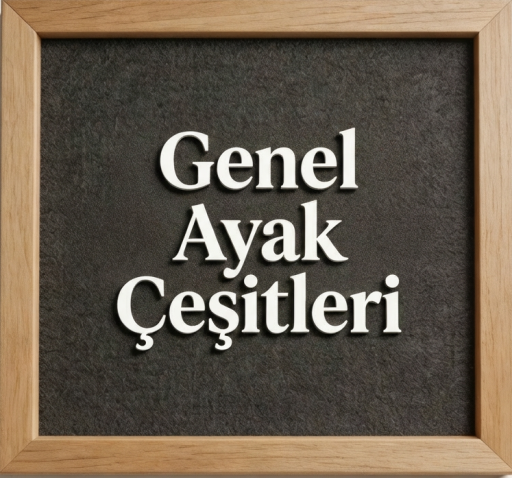Genel Ayak Çeşitleri