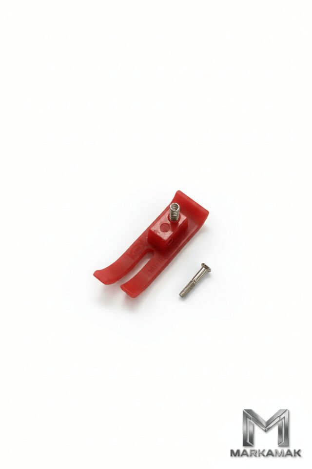 FLAT MACHINE TEFLON PLASTIC RED FLAT SOLE