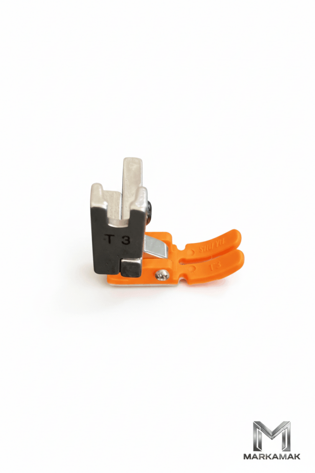 STRAIGHT SEALING MACHINE DOUBLE-SIDED PLASTIC ZIPPER FOOT